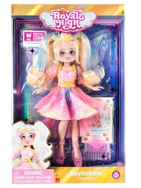 Royale High 9-Inch Fashion Doll - Raynebow the Light Fairy Doll